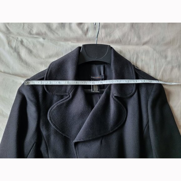 BCBGMaxAzria Black Long Coat - Picture 6 of 7